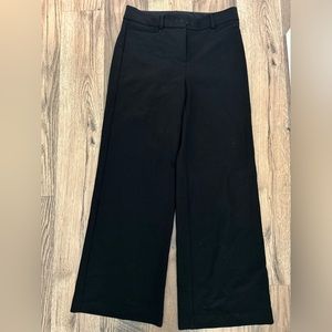 Loft High Waist Trouser Black